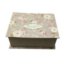 Grey Board Coated by Kraft Paper Box Design Gift Box